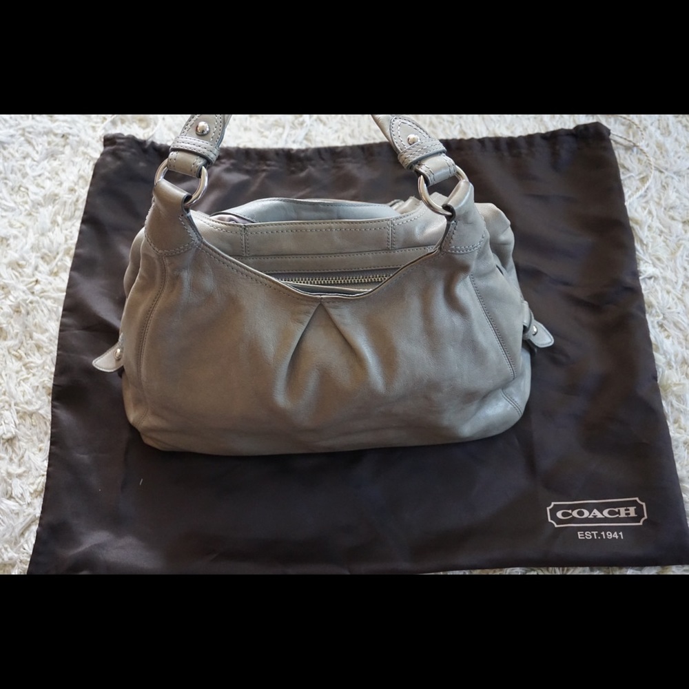 Coach Leather Satchel Bag